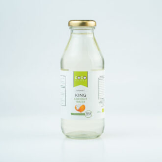 Coco House Organic King Coconut Water 350ml Glass Bottle