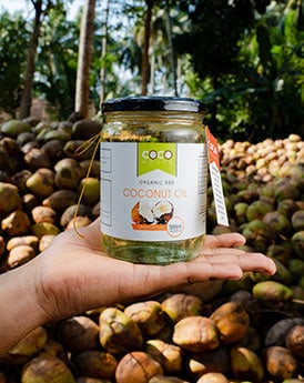Coconut Oil Tree to Table Brand Coco House