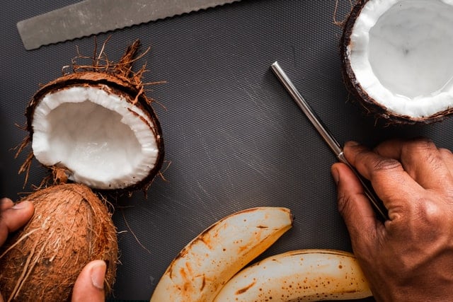 shaved coconut