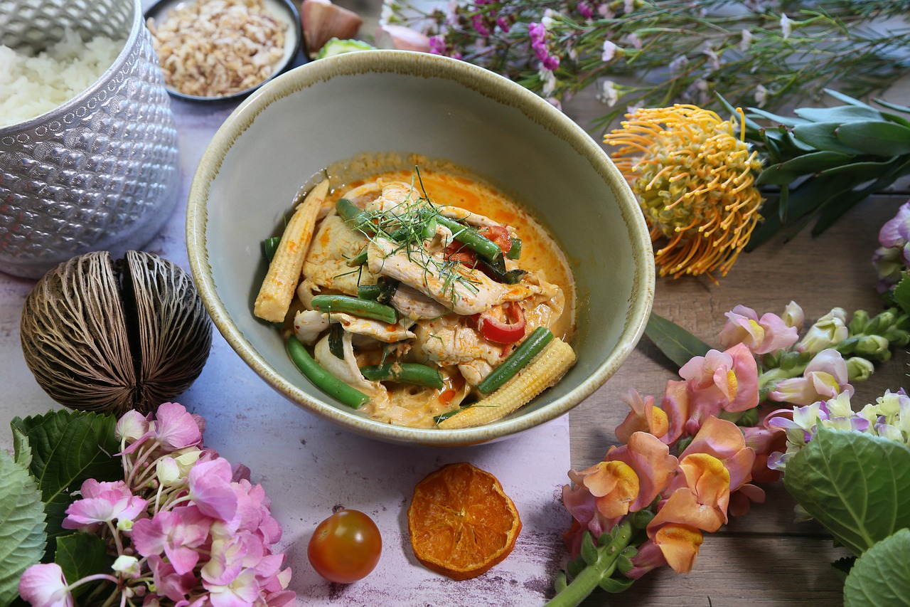 Thai Curry made with Coconut