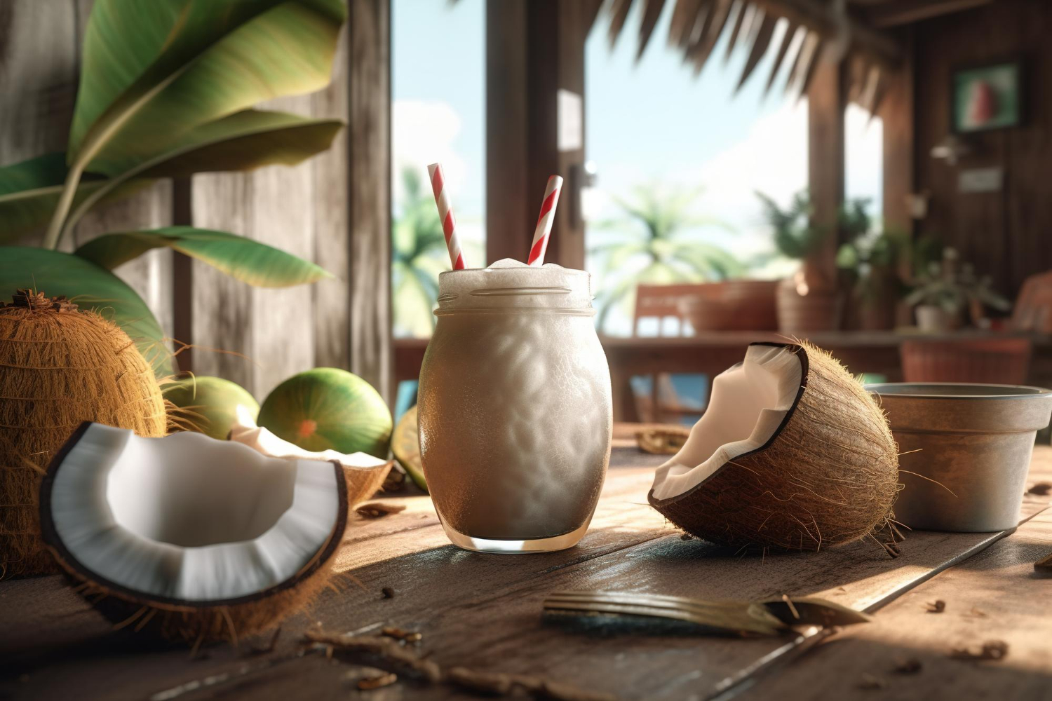 coconut smoothies