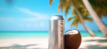 Coconut Water Cans