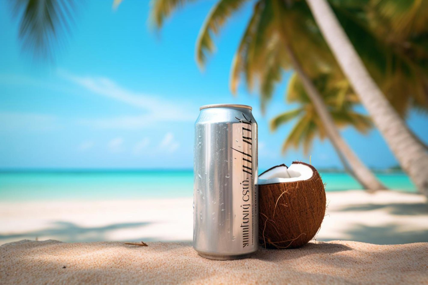 Coconut Water Cans